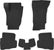 EVA коврики EVAtech в салон авто Volkswagen Fox 2003+ Htb EU 5 шт Black (VW11808CD5RBB) - изображение 1