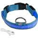 Світлодіодний LED нашийник Lesko Blue S USB, що світиться для собак і котів - зображення 2
