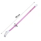 Світлодіодний LED нашийник Lesko L-18 Pink L для собак і котів USB водовідштовхувальний, що світиться - зображення 5
