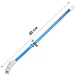 Светодиодный LED ошейник Lesko L-18 Blue M USB для собак и котов светящийся водоотталкивающий - изображение 5