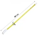 Світлодіодний LED нашийник Lesko L-18 Yellow S для собак і котів USB водовідштовхуючий, що світиться - зображення 5