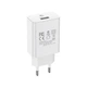 Сетевое зарядное устройство Borofone BA21A QC3.0/QC2.0, быстрой зарядки Huawei FCP, Samsung AFC 3.6V-6.5V/3A, 6.6V-9V/2A, 9.1V-12V/1.5A, 18W - изображение 4