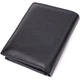 Вертикальный кошелек для стильных мужчин из натуральной кожи ST Leather 22464 Черный - изображение 2
