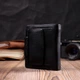 Надежный кошелек для женщин вертикального типа из натуральной кожи ST Leather 22451 Черный - изображение 3