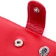 Яскраве жіноче портмоне з блоком для карт з натуральної шкіри ST Leather 19471 Червоний - зображення 4