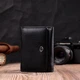 Женский горизонтальный кошелек из натуральной кожи ST Leather 19477 Черный - изображение 3