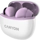 Bluetooth-гарнітура Canyon TWS-5 Purple (CNS-TWS5PU) - зображення 2