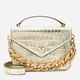 Сумка жіноча крос-боді GUESS RETOUR MINI TOP HANDLE FLAP HWCM8664780-GOL Золота (800070292846) - зображення 1