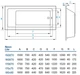 Ванна Koller Pool Neon Light 170х70 - зображення 3