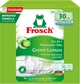 Таблетки для миття посуду в ПММ Frosch Лимон 30 шт х 18 г (4009175965134) - зображення 1