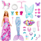 Lalka z akcesoriami Mattel Barbie Advent Calendar in Fantasy Land 28 cm (0194735052684) - obraz 3