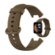 Силиконовый ремешок HMU для Xiaomi Redmi Watch 2 Lite, 20 мм, темно-коричневый - изображение 1