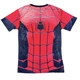 Рашгард с коротким рукавом спортивный Человек Паук Spider Jeccordi красный 2XS - изображение 3