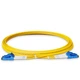 Патч-корд оптичний LC/UPC-LC/UPC Жовтий LSZH, Singlemode G.657.А2 (SM) Flex, Duplex, 2мм - 3 м - зображення 1