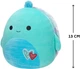 Мягкая игрушка Squishmallows Черепаха Каскад 13 см (SQVA00808) - изображение 2