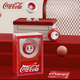 Наушники беспроводные Coca-Cola Coke T12 вакуумные Bluetooth, white - изображение 6