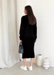 Юбка вязаная Art Knit Katrin Черная S/M - изображение 4