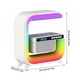 Ночник аккумуляторный RGB G3 с беспроводной зарядкой 15W и Bluetooth колонкой 3W смарт лампа - изображение 6