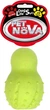 Игрушка для собак Pet Nova Снеговик с колокольчиком 9.5 см Желтая (TPR-SNOWMAN-YL) - изображение 2