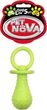 Игрушка для собак Pet Nova Соска с колокольчиком 14 см Желтая (TPR-PACIFIER-YL) - изображение 2