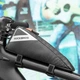Велосипедна сумка на раму велкро світловідблискувальна ROCKBROS B57 Чорний (RB-B57-2729) - зображення 8