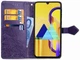 Чехол Vintage для Samsung Galaxy M30s 2019 / M307F книжка кожа PU фиолетовый - изображение 5