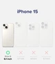 Чехол на iPhone 15 прозрачный силиконовый - Gisolo - изображение 5