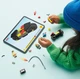 Конструктор LEGO City Пожежний рятувальний мотоцикл 57 деталей (60410) - зображення 7