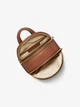 Женский кожаный рюкзак MICHAEL MICHAEL KORS Brooklyn Extra-Small Pebbled Leather Backpack (коричневый) Арт. 30T2GBNB0L - изображение 3