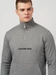 Толстовка на молнии мужская Calvin Klein Jeans 11273.2 L (48) Серая (2000000006413) - изображение 4