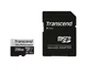 Карта пам'яті Transcend 256GB microSD з SD перехідником 340S C10 UHS-I U3 (TS256GUSD340S) - зображення 1
