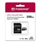 Карта пам'яті Transcend 256GB microSD з SD перехідником 340S C10 UHS-I U3 (TS256GUSD340S) - зображення 2