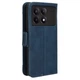 Чехол-книжка с кармашками Deexe Wallet Stand для Xiaomi Poco X6 Pro - Blue - изображение 7