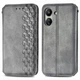 Чохол Deexe Rhombus Wallet для Xiaomi Redmi 13C / Poco C65 - Grey - зображення 1