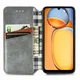Чохол Deexe Rhombus Wallet для Xiaomi Redmi 13C / Poco C65 - Grey - зображення 2