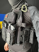 Розвантажувальний жилет плитоноска БС ASDAG зі швидким скиданням Cordura 1000D Чорний - зображення 1