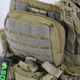 Плитоноска БС ASDAG из Cordura 1000D с системой быстрого сброса 4 точечная Койот - изображение 2