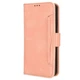Чехол-книжка с кармашками Deexe Wallet Stand для Xiaomi Poco X6 Pro - Pink - изображение 6