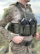 Розвантажувальний жилет плитоноска БС ASDAG зі швидким скиданням Cordura 1000D Олива - зображення 5