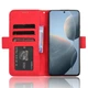 Чехол Deexe Wallet Stand для Xiaomi Poco X6 Pro - Red - изображение 3