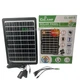 Переносна сонячна панель CCLamp CL-0915 15W 9V 6V IP65 з набором перехідників для заряджання телефонів 2 USB GS-7648 - зображення 1