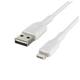 Кабель Belkin PVC USB - Lightning, 0.15 м White (CAA001BT0MWH) - зображення 3