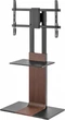 Настільна стійка для телевізора OfficePro TVS535 37"-80" Black/Walnut wood (TVS535) - зображення 3