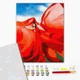 Картина по номерам Женщина в красном (PGX37565) Premium Brushme 40x50 см - изображение 2