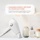 Фен Rowenta VOLUMIZER HYBRID CV6135F0 - изображение 12