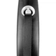 Поводок-рулетка для собак (лента) Flexi Black Design S длина 5 м до 15 кг - изображение 3