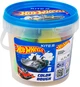 Набір кольорового тіста Kite Hot Wheels 20 г х 8 шт + 2 формочки + стек (HW23-137) - зображення 1