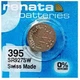 Батарейка срібно-цинкова Renata 395 SR927SW (G7), 1.55V, блістер 1шт! - зображення 1