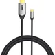 Кабель Vention HDMI - USB Type-C (M/M), V 2.0, 1.5 м, черный/серый (CRBBG) - изображение 2