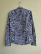 Мужская хлопчатобумажная рубашка slim fit stretch Scotch&Soda Amsterdam Couture 130703 S Синий - изображение 4
